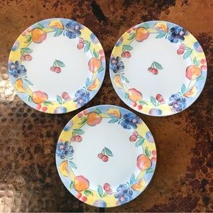 Corelle Fruit Basket Salad Plates